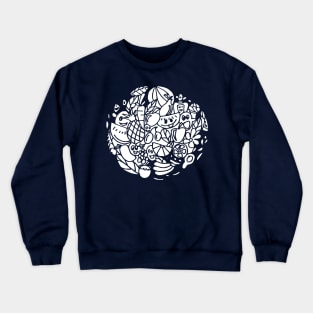 Fruits and Vegetables Crewneck Sweatshirt